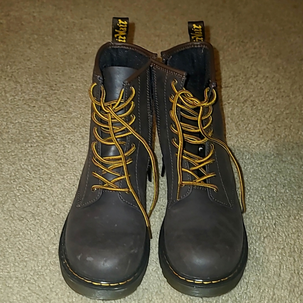 Doc Martens 1460 Wild Horse with Zipper - lightly used Size 5UK